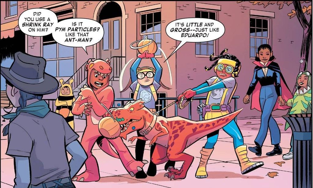 Moon Girl and Devil Dinosaur from 15 Superpowered Ladies to Fangirl Over | BookRiot.com 