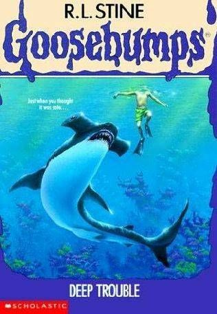 Deep Trouble From R.L. Stine Covers: When Animals Attack | BookRiot.com