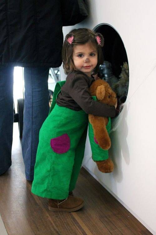 Corduroy Bear costume from 9 Bookish Kids' Costumes for Halloween (or Character Day) | BookRiot.com