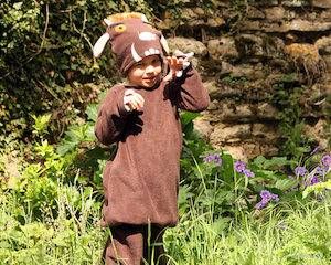 Gruffalo Costume from 9 Bookish Kids' Costumes for Halloween (or Character Day) | BookRiot.com
