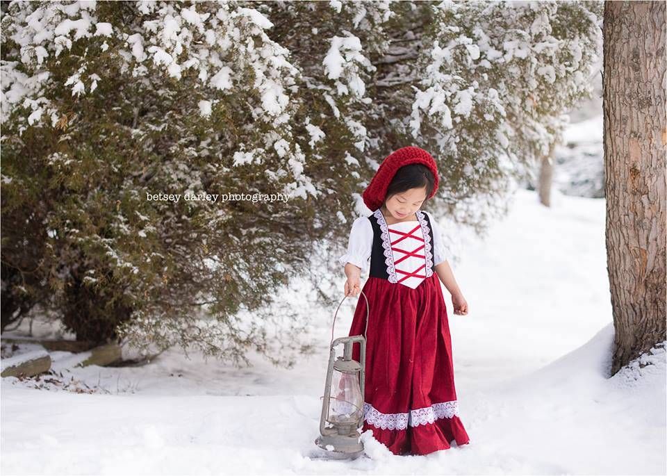 Little Red Riding Hood Costume from from 9 Bookish Kids' Costumes for Halloween (or Character Day) | BookRiot.com