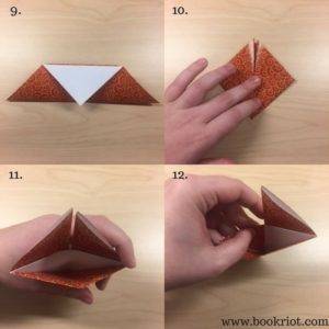 Tutorial How To Make A Corner Origami Bookmark