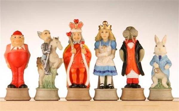 Alice in Wonderland Chess Set