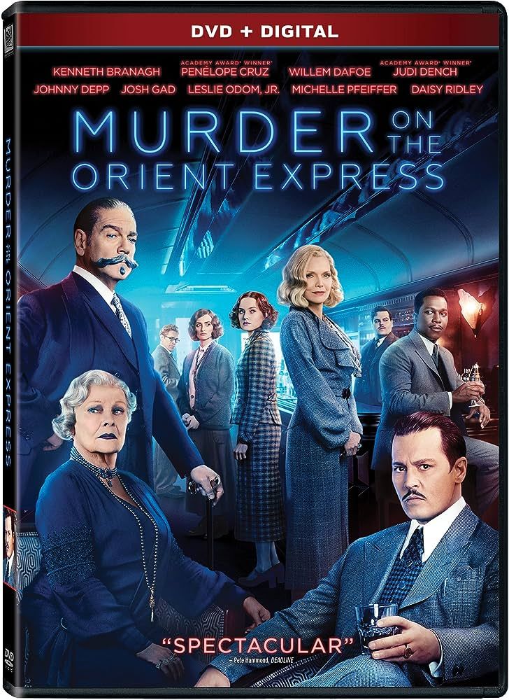 murder on the orient express 2017 movie dvd