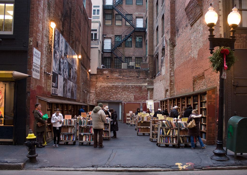 Brattle Book Shop Boston. Literary Boston