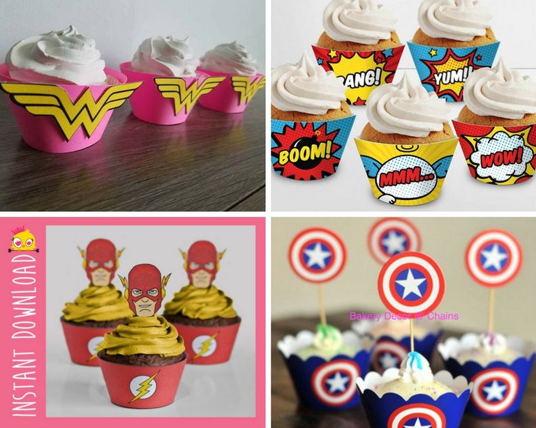 Literary Cupcake Liners for Book Lovers and Word Nerds