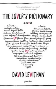 lover's dictionary david levithan romance unconventional format