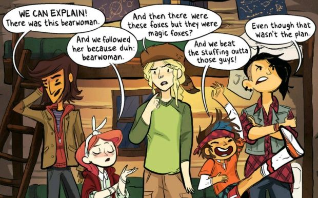 funny lumberjanes panel