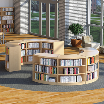 i get a certain comfort of being surrounded in a cocoon of safety im already feeling my stress level drop in these curved shelves that would create - Library Bookshelves i get a certain comfort of being surrounded in a cocoon of safety im already feeling my stress level drop in these curved shelves that would create - Library Bookshelves