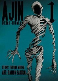 Ajin: Demi-Human volume 1 cover - Tsuina Miura and Gamon Sakurai