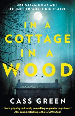 #Mysteric!! 10 MUST-READ SUSPENSE STORIES 5 cover image: spooky cottage in woods with a teal foggy sky