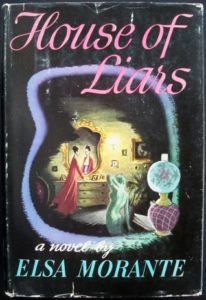 Book cover of Elsa Morante's House of Liars