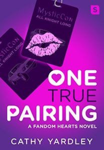 cover of one true pairing by cathy yardley