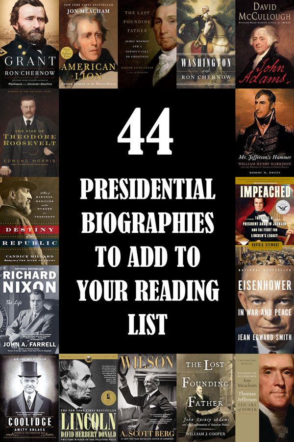 best presidential biographies for each president