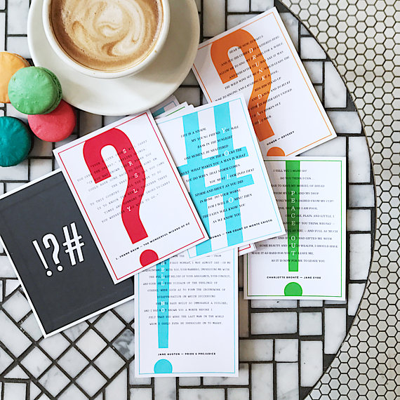 Write On With These Literary Postcards