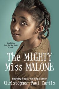 The Mighty Miss Malone from 50 Beautiful Book Covers Featuring Black Women | bookriot.com