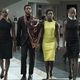 Okoye, T'Challah, Nakia and Shuri at the UN in the Black Panther movie From 47 Black Panther Quotes That Will Move, Inspire, and Get You Fired Up | BookRiot.com