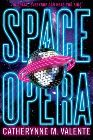 capa de livro de ópera espacial