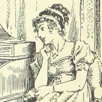 Caroline Bingley in Tag Yourself: PRIDE AND PREJUDICE | BookRiot.com