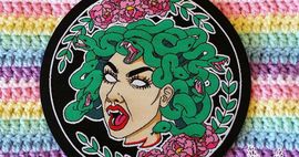 Feminist Medusa Patch in Book Fetish: Volume 299 | BookRiot.com