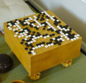 Photo of a Go board