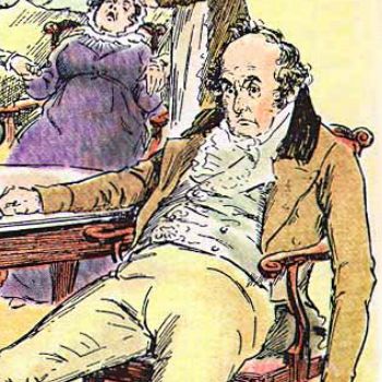 Mr. Bennet in Tag Yourself: PRIDE AND PREJUDICE | BookRiot.com
