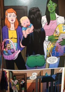 Spider Woman Pregnant