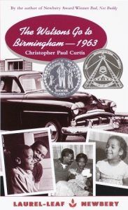 The Watson's Go to Birmingham 1963 book cover