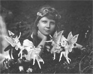 Elsie Wright and fairies