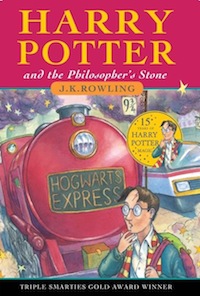Cover of Harry Potter and the Philosopher's Stone by J.K. Rowling in Literary Tourism: Scotland | BookRiot.com
