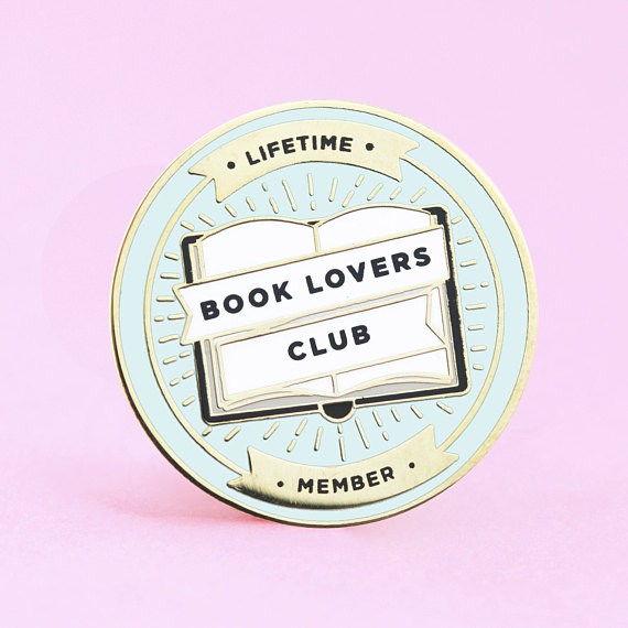 25 Bookish Enamel Pins You Need In Your Life