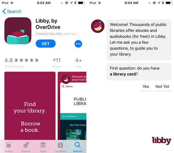 Libby App by Overdrive