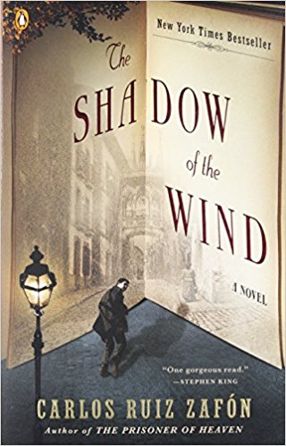 shadow of the wind book cover carlos ruiz zafon