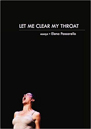 Book cover of let me clear my throat by elena passarello
