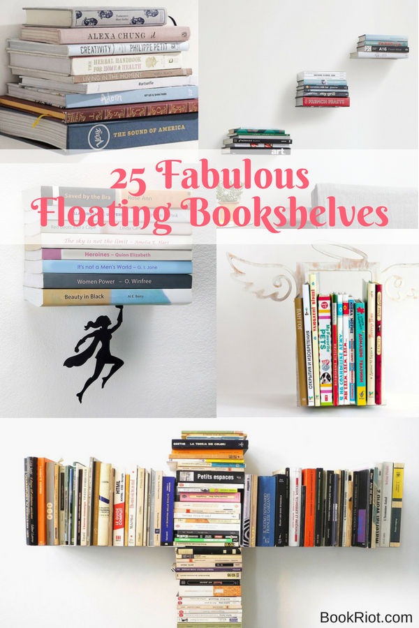 25 Fabulous Floating Bookshelves For Your Home