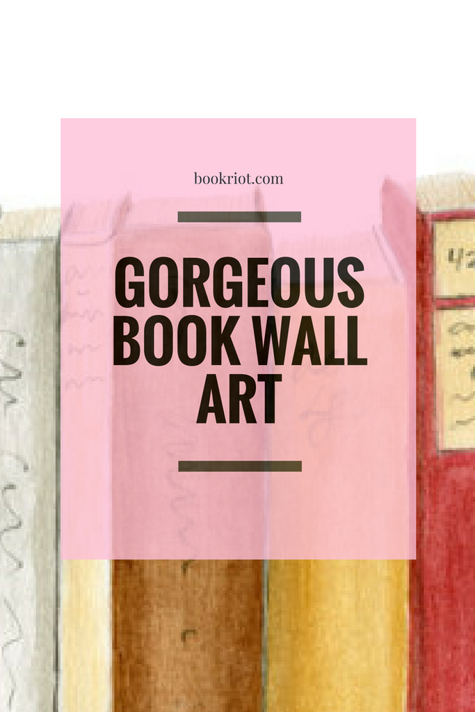 Book Wall Art That Will Turn Your Boring Spaces Into Literary Delights