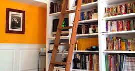 library ladder ideas feature