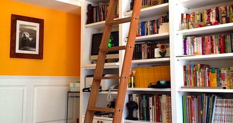 24 Gorgeous Photos To Give You Library Ladder Ideas And Envy