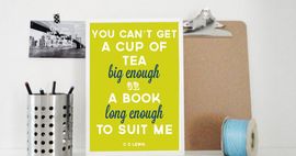 book wall art