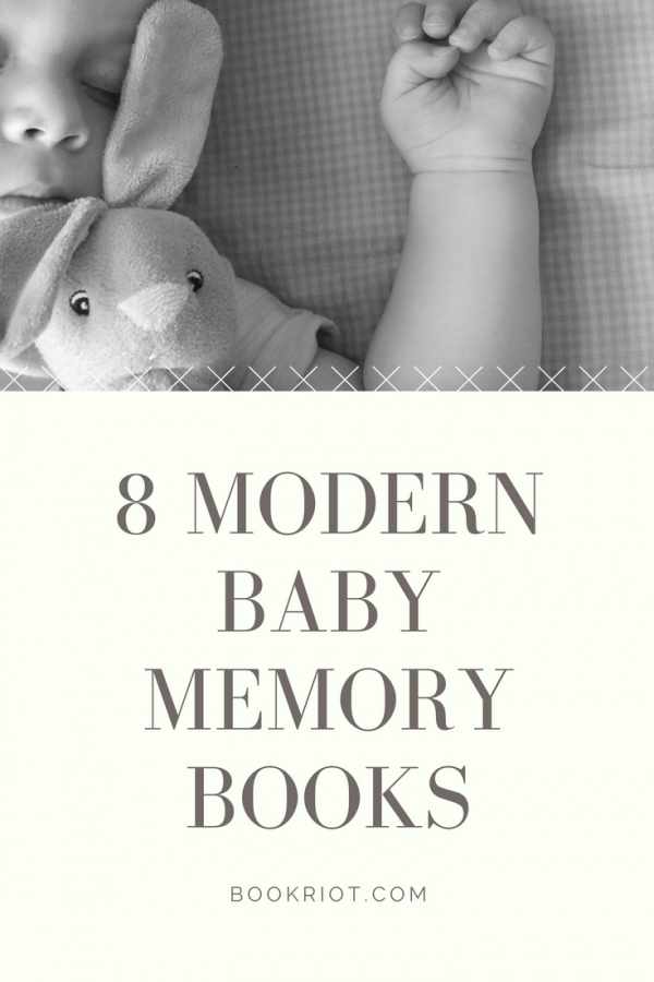 Modern baby best sale memory books