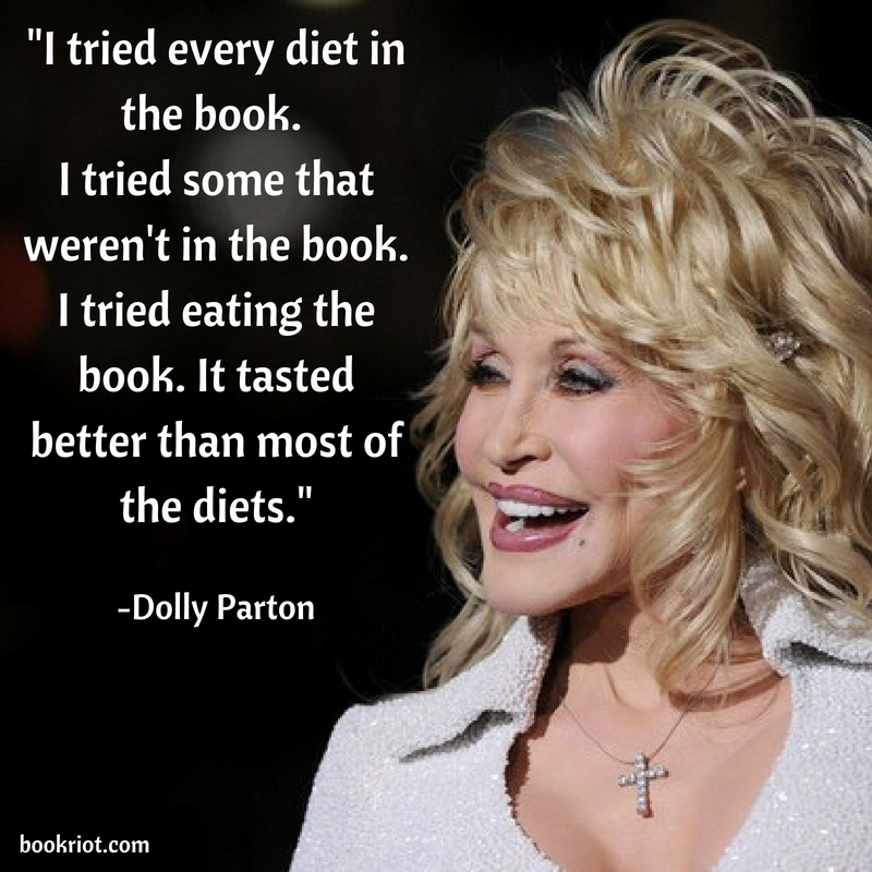 Dolly Parton quotes on reading