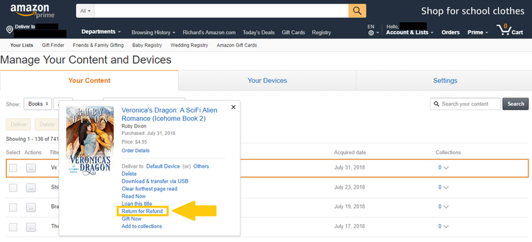How To Return A Kindle Book You Accidentally Purchased | Book Riot - How To Return A Kindle Order