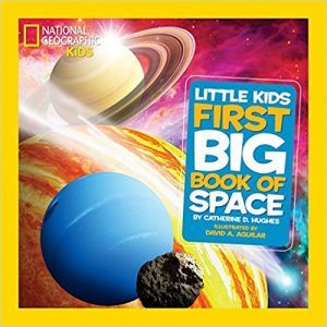 national geographic little kids first big book of space cover