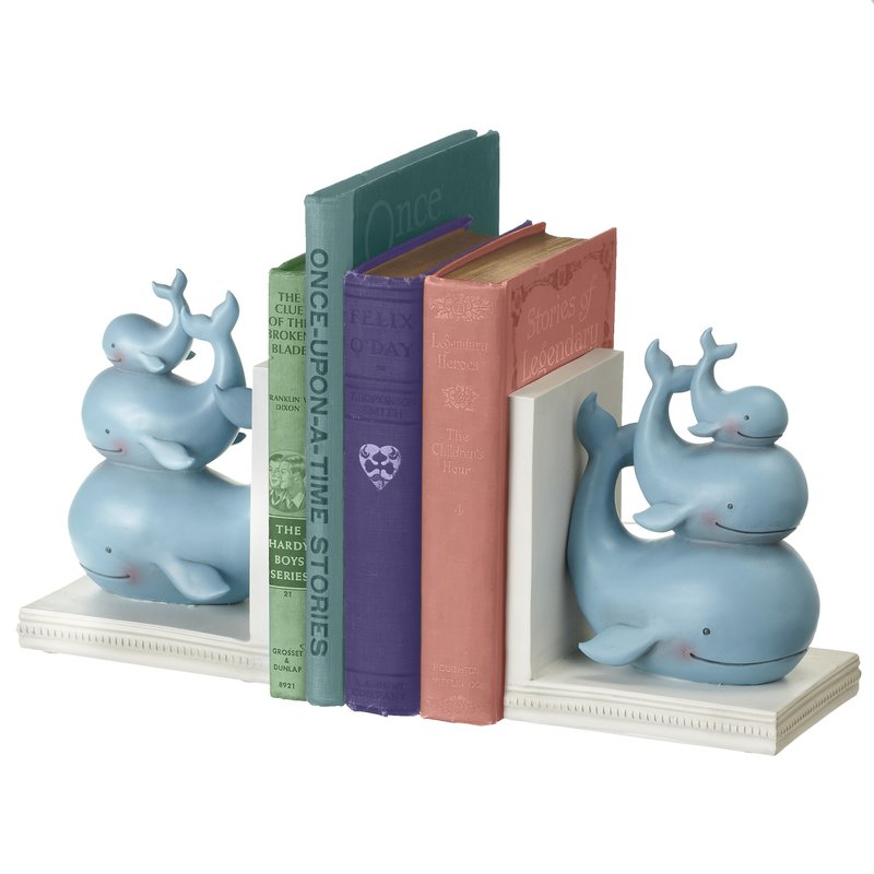 21 Whale Bookends for Every Room Wood, Metal, Cute, and Vintage