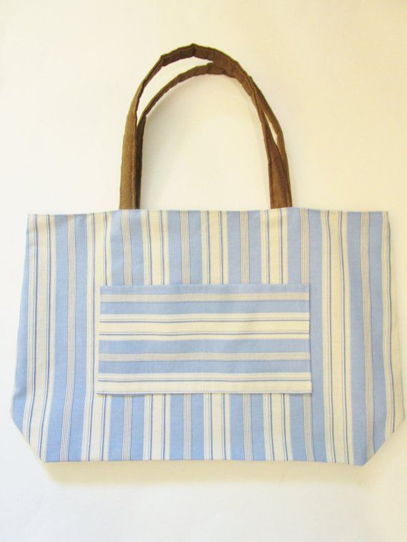 Stor canvas tote bag