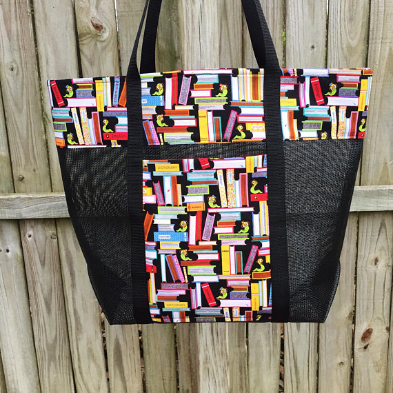 Big Book Bags: 17 Awesome Jumbo-Size Totes To Haul Your TBR.