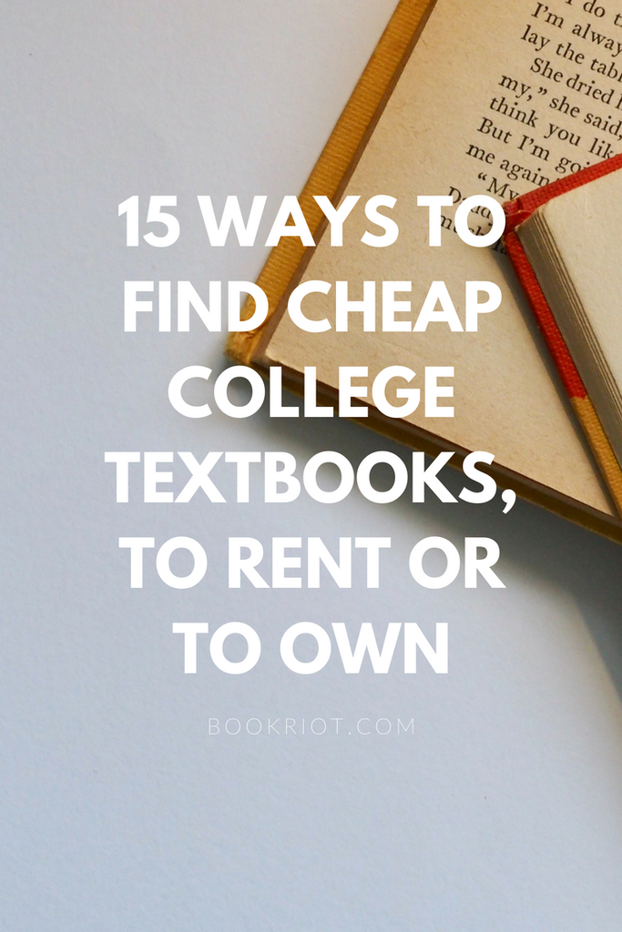 College students - find the best deals on used textbooks 