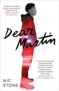 Dear Martin book cover