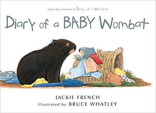 diary of a baby wombat cover