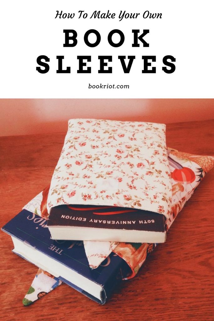 How to Easily Make Your Own DIY Book Sleeves (With Photos ...